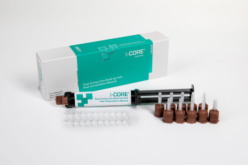 i-CORE Dual Curing Core Build-up and Post Cementation Material 9g.