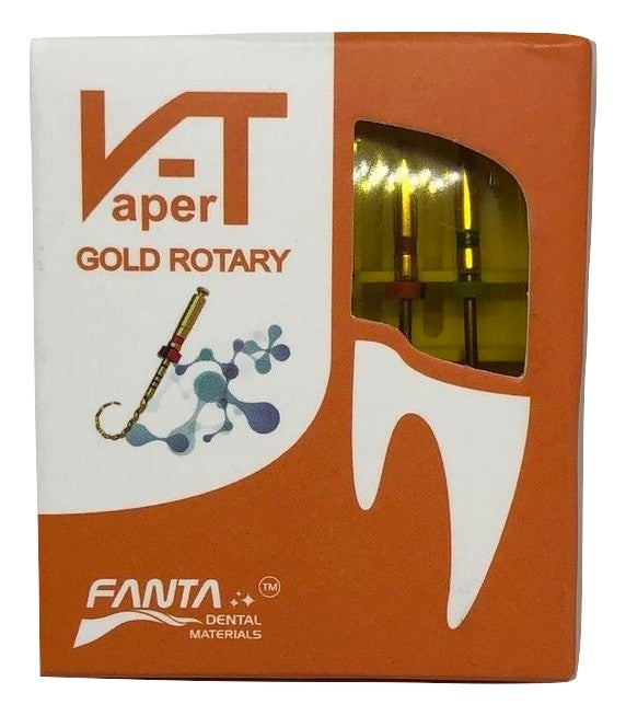 V TAPER GOLD ROTARY FILE AUTOCLAVABLE - Dentsupply SIA